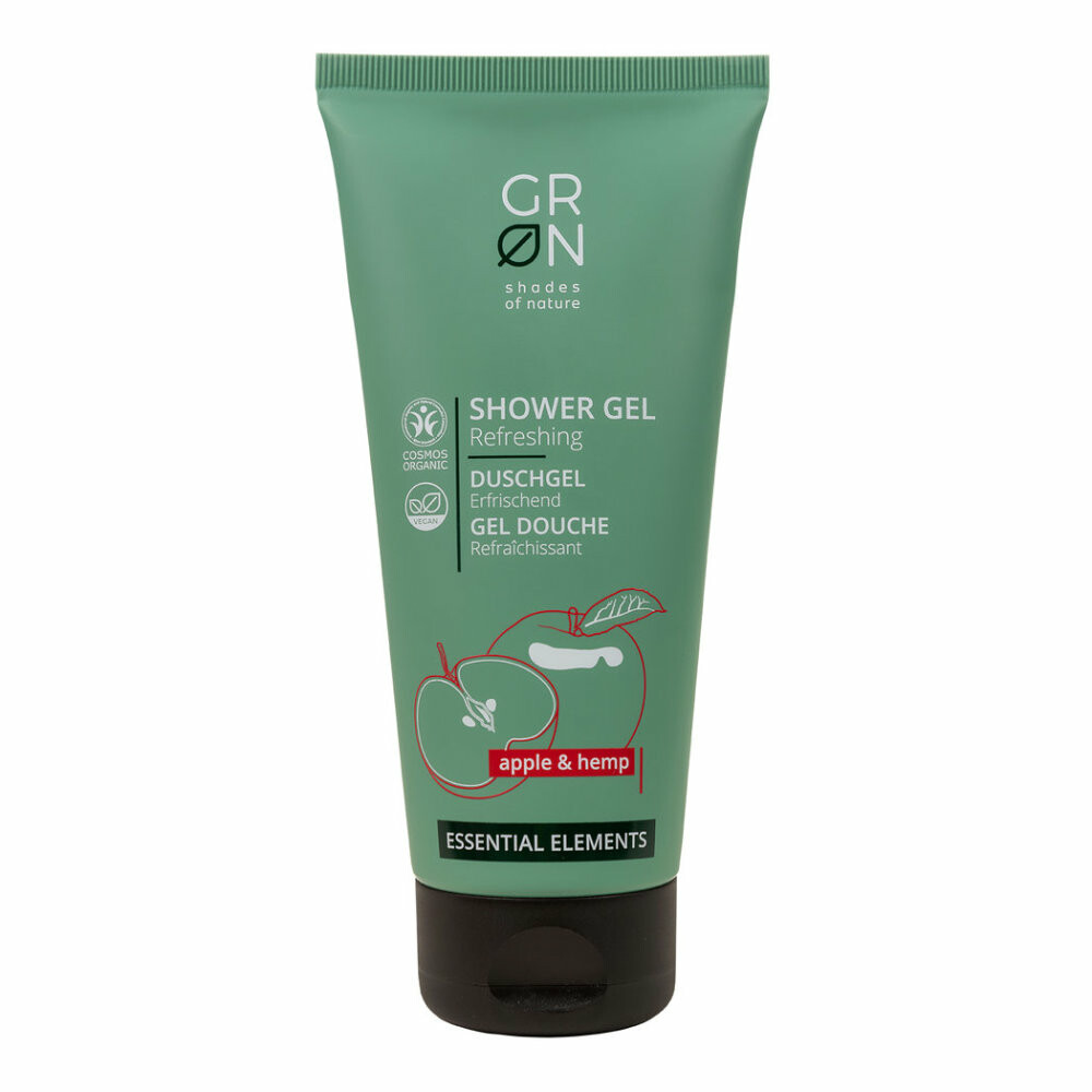 GRN Essential Elements Shower Gel Apple&Hemp 200 ml