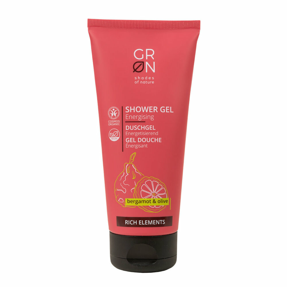 GRN Rich Elements Shower Gel Bergamot&Olive 200 ml