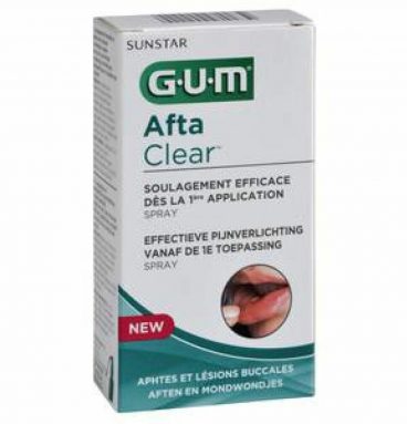 2x GUM AftaClear Spray 15 ml