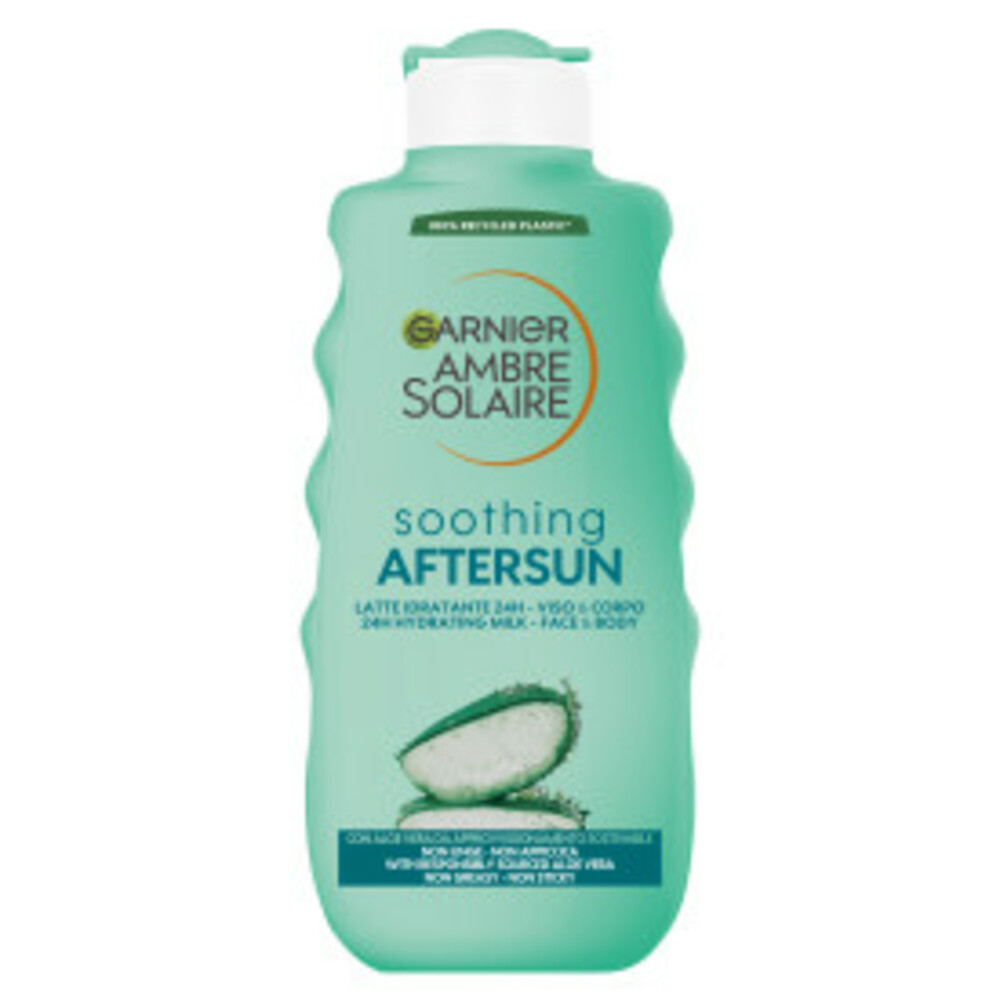 6x Garnier Ambre Solaire Aftersun Melk 200 ml