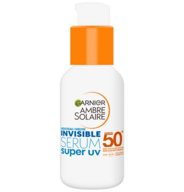 6x Garnier Ambre Solaire Invisible Super UV Serum SPF 50+ 30 ml