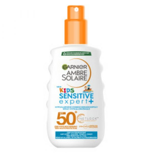 2x Garnier Ambre Solaire Kids Spray SPF 50+ 200 ml