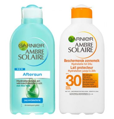 Garnier Ambre Solaire SPF30 Zonnebescherming&Verzorging Pakket