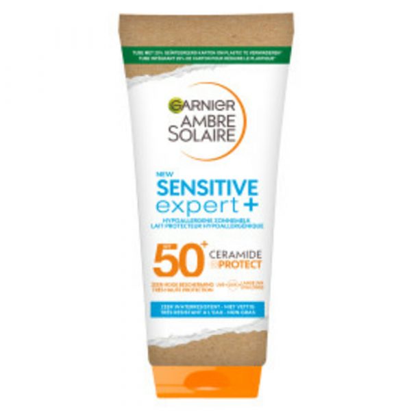 6x Garnier Ambre Solaire Sensitive Expert+ Zonnebrandmelk SPF 50+ 175 ml