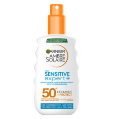 2x Garnier Ambre Solaire Sensitive Expert+ Zonnebrandspray SPF 50+ 150 ml