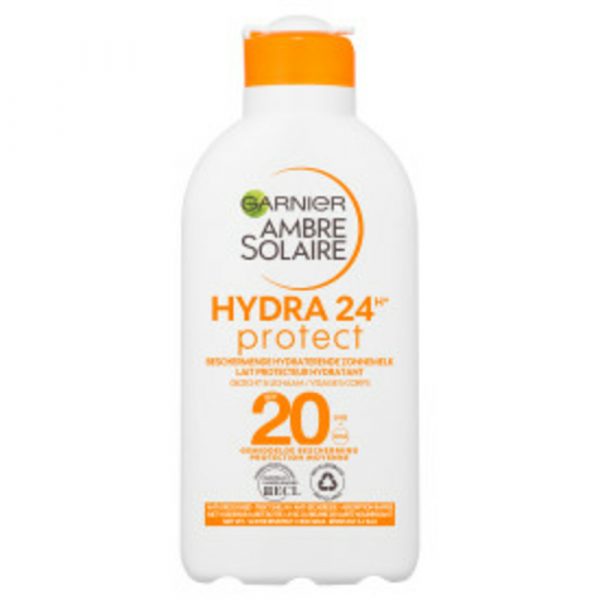 2x Garnier Ambre Solaire Zonnemelk SPF 20 200 ml