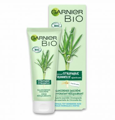 2x Garnier Bio Stabiliserende Citroengras dagcrème 50 ml