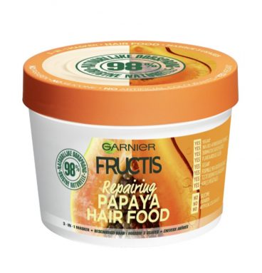 Garnier Fructis Repairing Papaya Hair Food 3-in-1 Haarmasker 390 ml