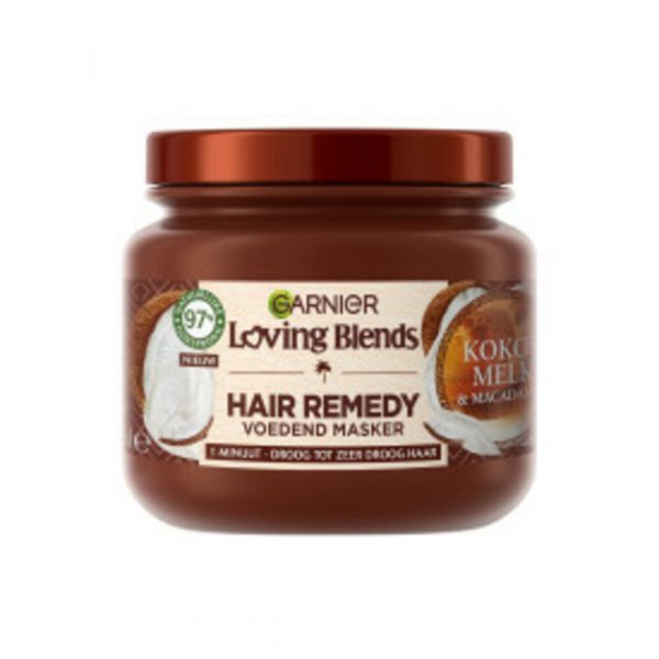 Garnier Loving Blends Haarmasker Kokosmelk en Macadamia 340 ml