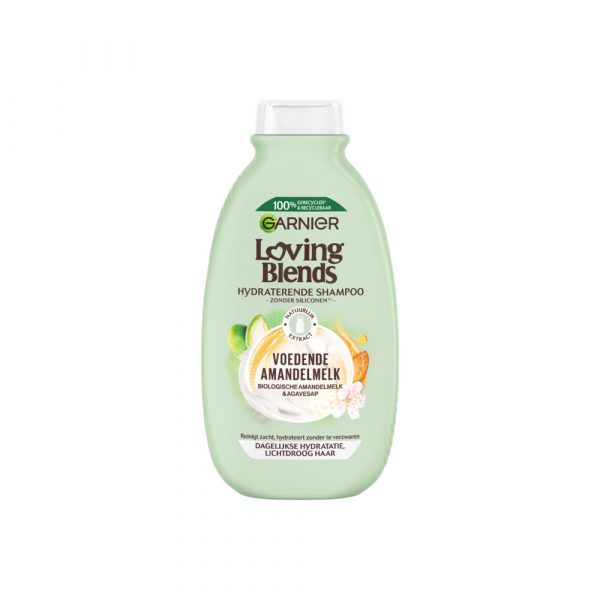 6x Garnier Loving Blends Voedende Amandelmelk Shampoo 300 ml