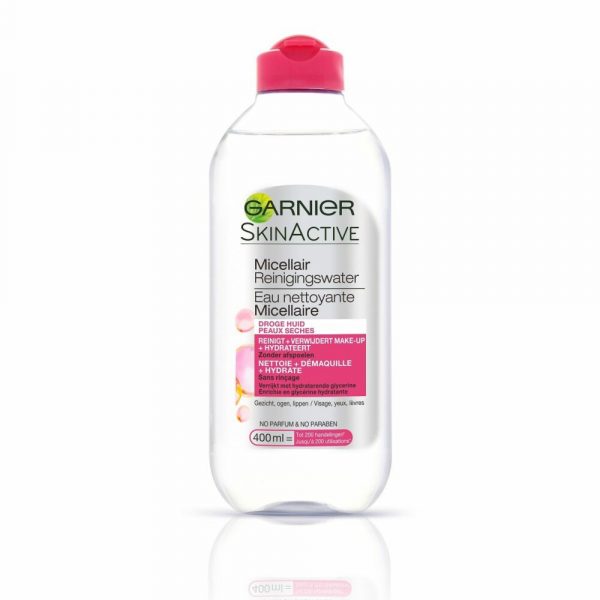 6x Garnier Micellair Reinigingswater voor Droge Huid 400 ml