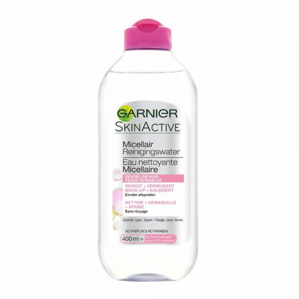 3x Garnier Micellair Reinigingswater voor Gevoelige Huid 400 ml