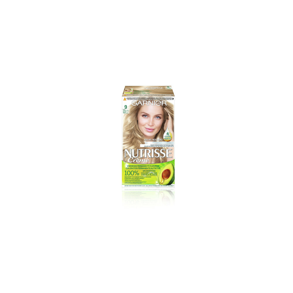 3x Garnier Nutrisse Crème 90 - Zeer Lichtblond