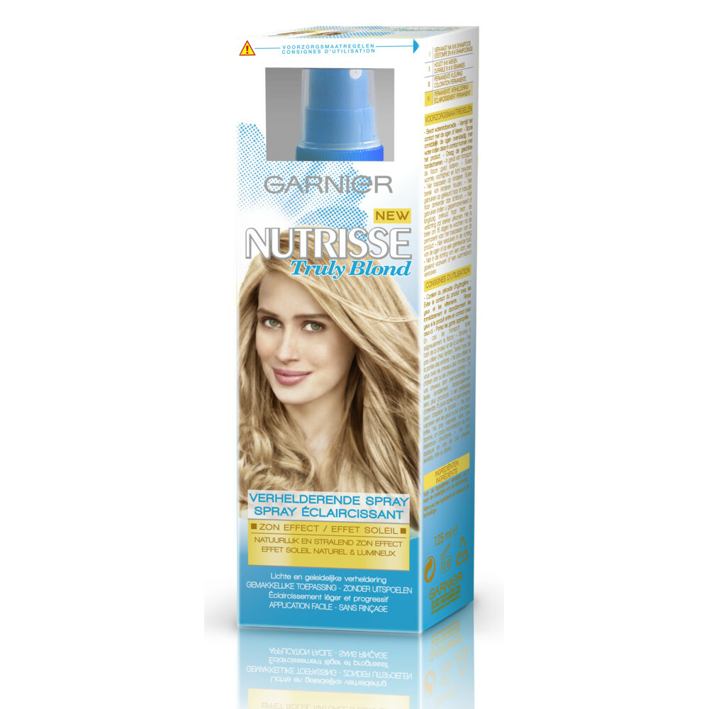 3x Garnier Nutrisse Creme Blond Spray