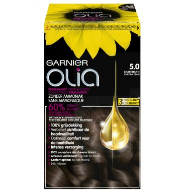 6x Garnier Olia Haarverf 5.0 - Bruin