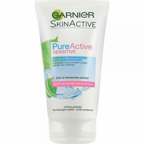 Garnier Pure Active Sensitive Anti-Onzuiverheden Reinigingsgel 150 ml