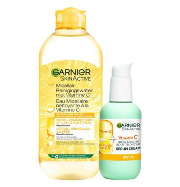 Garnier Serum en Reinigingswater Pakket