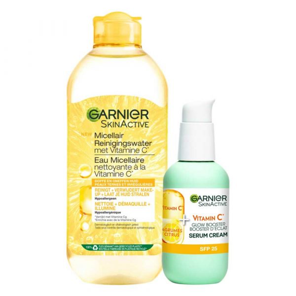 Garnier Serum en Reinigingswater Pakket