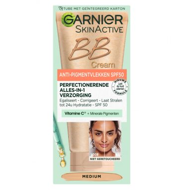 6x Garnier SkinActive BB Cream SPF 50 Medium 50 ml