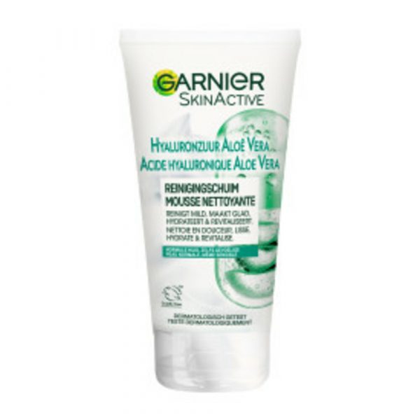 Garnier SkinActive Hyaluronzuur Aloë Vera Gezichtsreinigingsschuim 150 ml