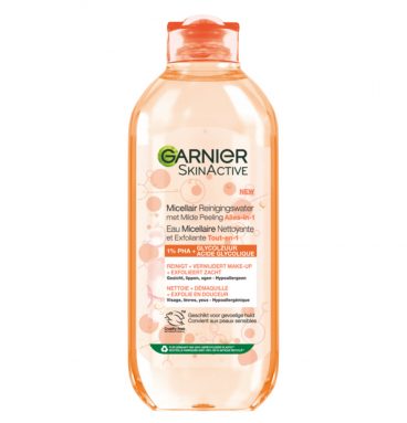 Garnier SkinActive Micellair Reinigingswater met Milde Peeling Alles-in-1 400 ml