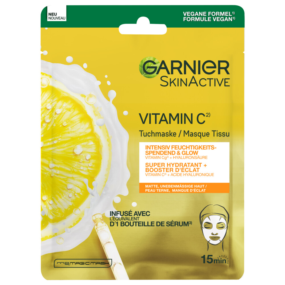 Garnier Vitamine C Sheet Gezichtsmasker