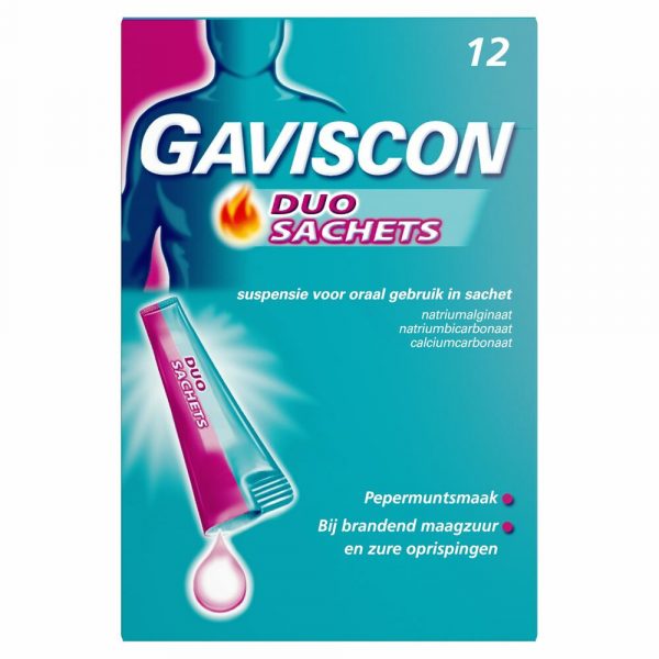 Gaviscon Duo Sachet 12 stuks