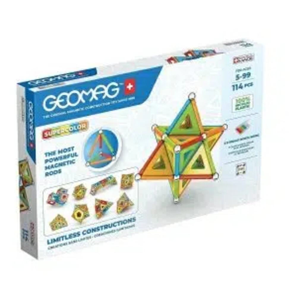 Geomag Super Color Recycled 114 stukjes