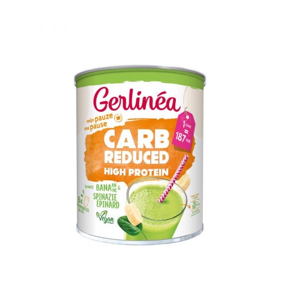 Gerlinea Carb Reduced Protein Shake Banaan - Spinazie 240 gr