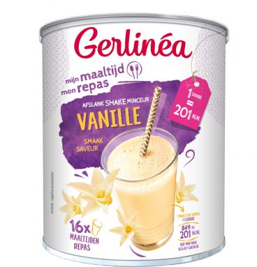 6x Gerlinea Milkshake Vanille 436 gr