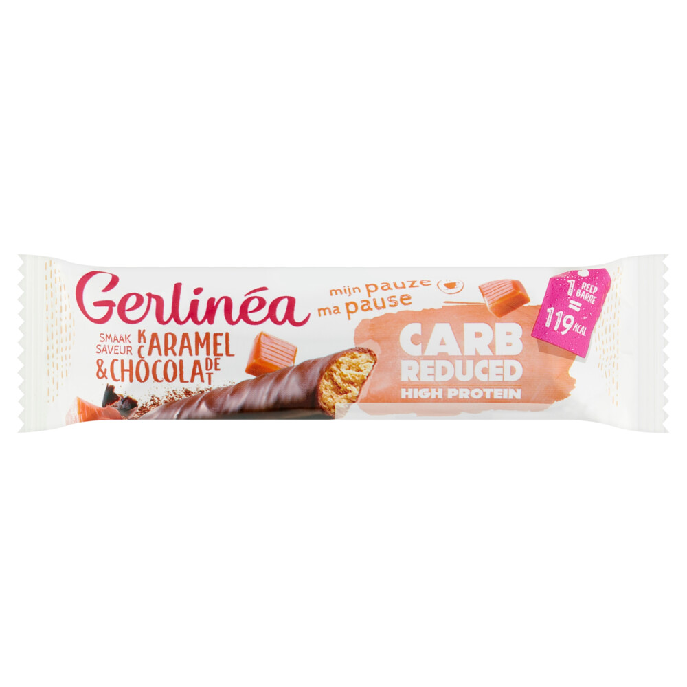 12x Gerlinea Reep Karamel en Chocolade 31 gr