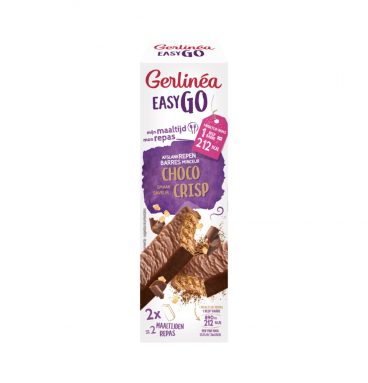 6x Gerlinea Repen Choco Crisp 2 x 58 gr