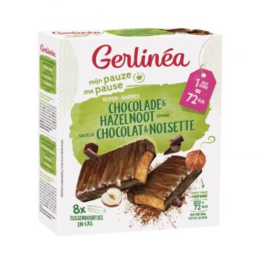 Gerlinea Repen Chocolade&Hazelnoot 8 x 102 gr