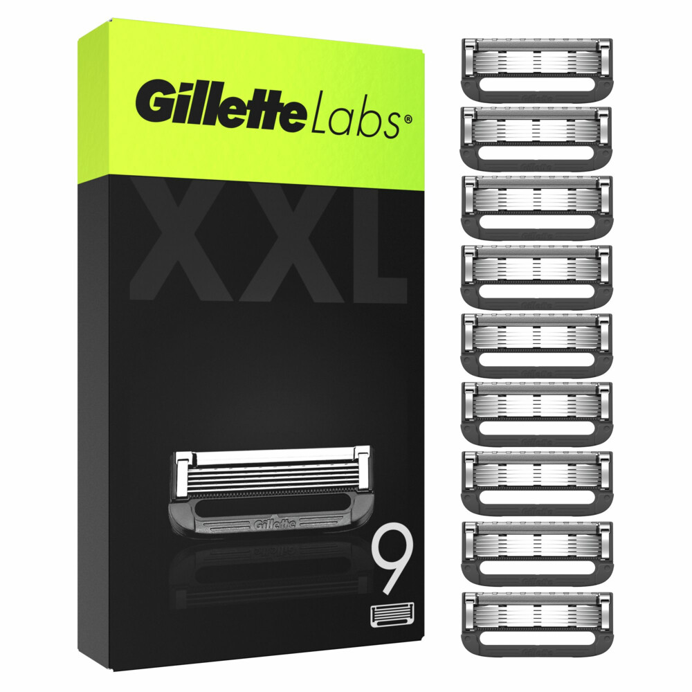 Gillette Heated Razor Labs Navulmesjes 9 stuks