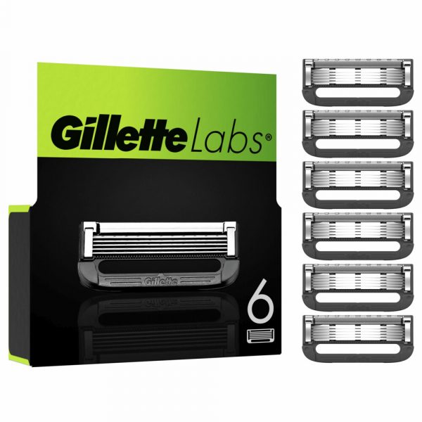 Gillette Labs Navulmesjes 6 stuks