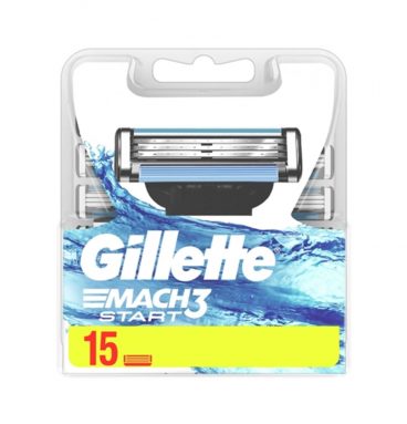 Gillette Navulmesjes Mach3 start 15 stuks