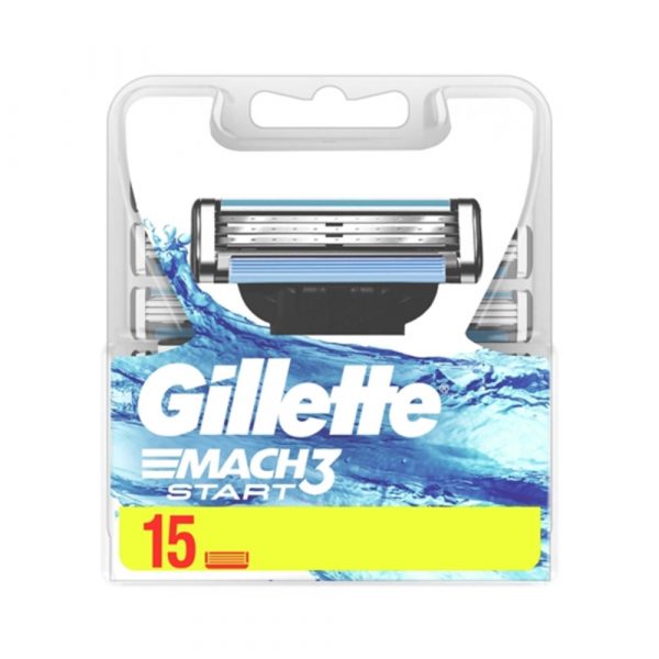 Gillette Navulmesjes Mach3 start 15 stuks