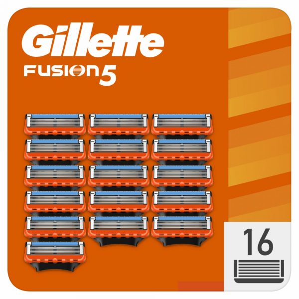 Gillette Scheermesjes Fusion 5 Manual 16 Stuks