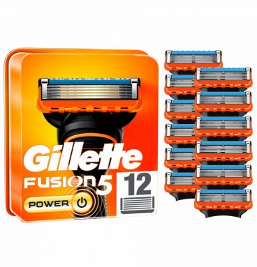 Gillette Scheermesjes Fusion 5 Power 12 stuks