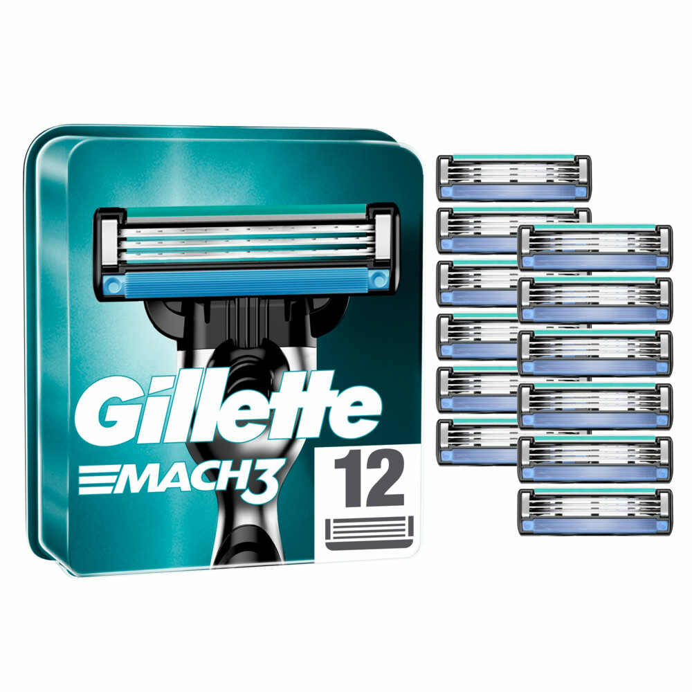 Gillette Scheermesjes Mach3 12 stuks