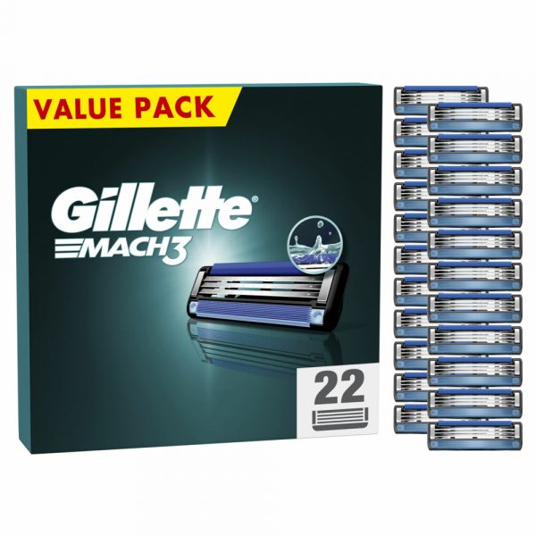 Gillette Scheermesjes Mach3 22 stuks