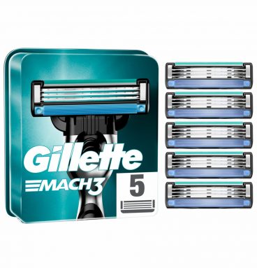 Gillette Scheermesjes Mach3 5 stuks