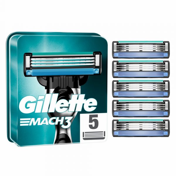 Gillette Scheermesjes Mach3 5 stuks