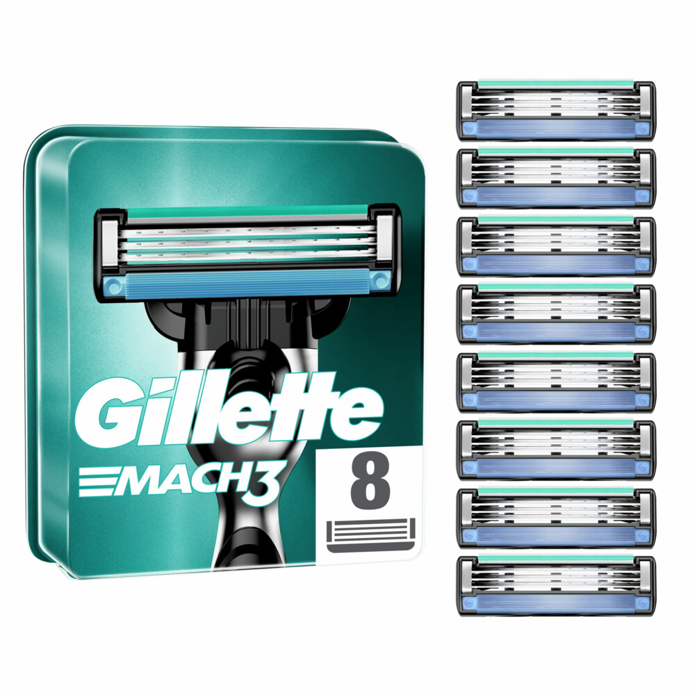 Gillette Scheermesjes Mach3 8 stuks