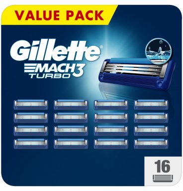 Gillette Scheermesjes Mach3 Turbo 16 stuks