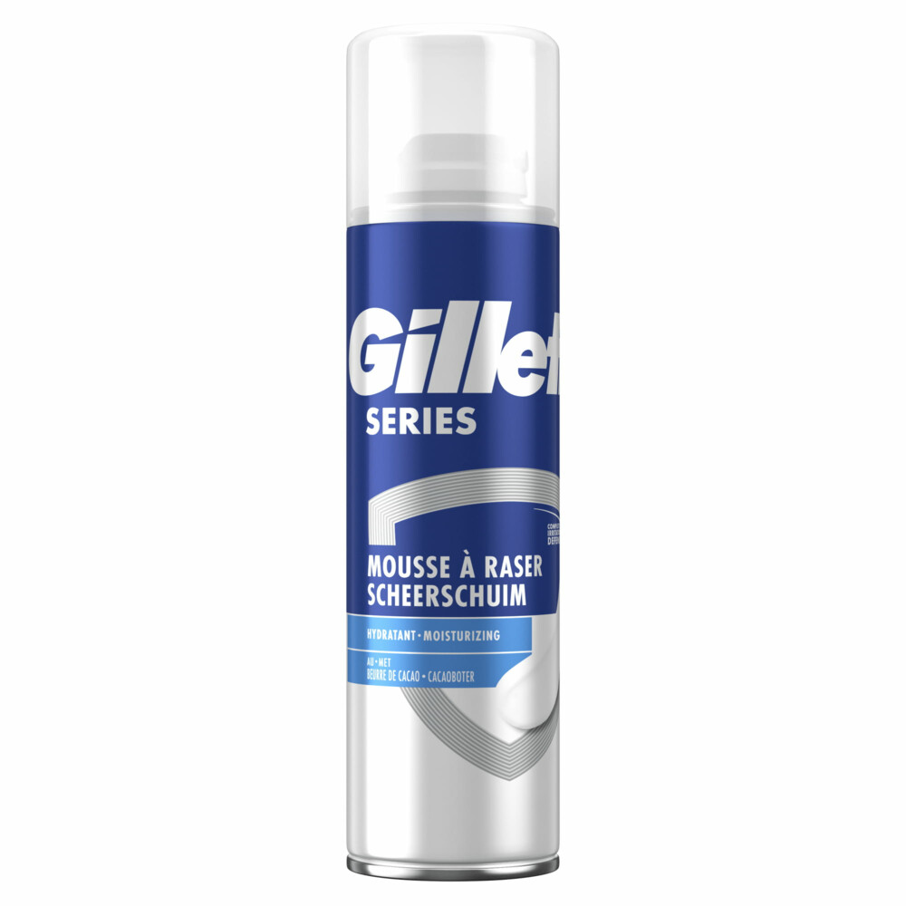 6x Gillette Scheerschuim Preps Single-pack 250 ml