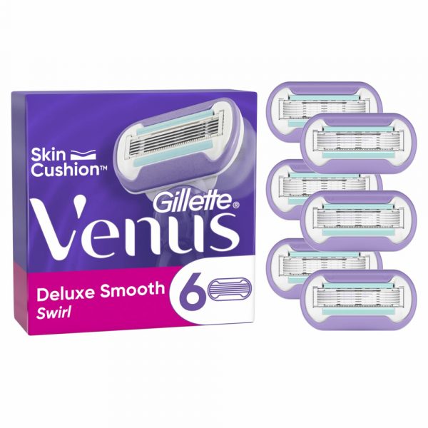 Gillette Venus Scheermesjes Deluxe Smooth Swirl 6 stuks