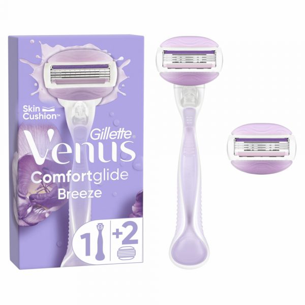 Gillette Venus Scheersysteem ComfortGlide Breeze 2 stuks