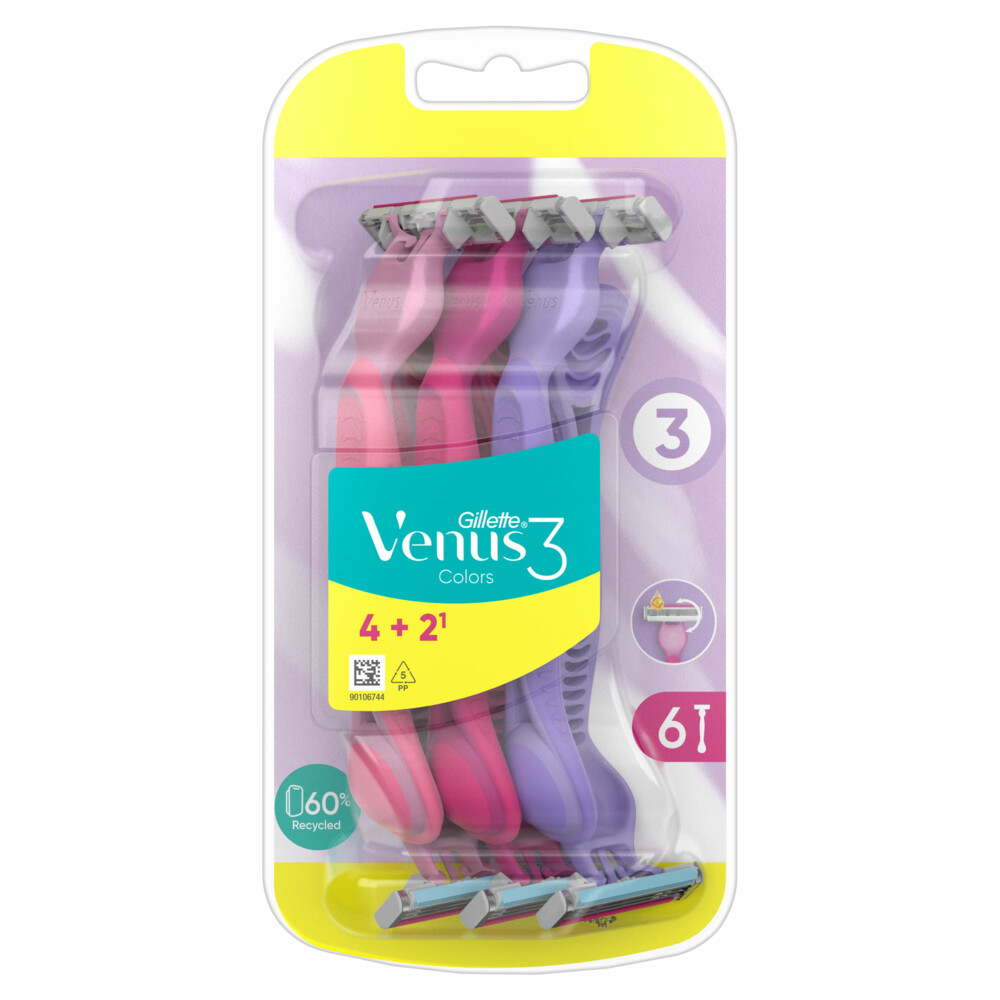 Gillette Venus Wegwerpmesjes Simply 3 6 stuks