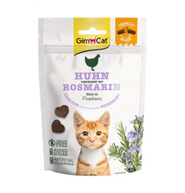 GimCat Kattensnack Crunchy Kip - Rozemarijn 50 gr